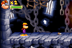 Rayman Raving Rabbids screenshot 4 for GameBoy Advance